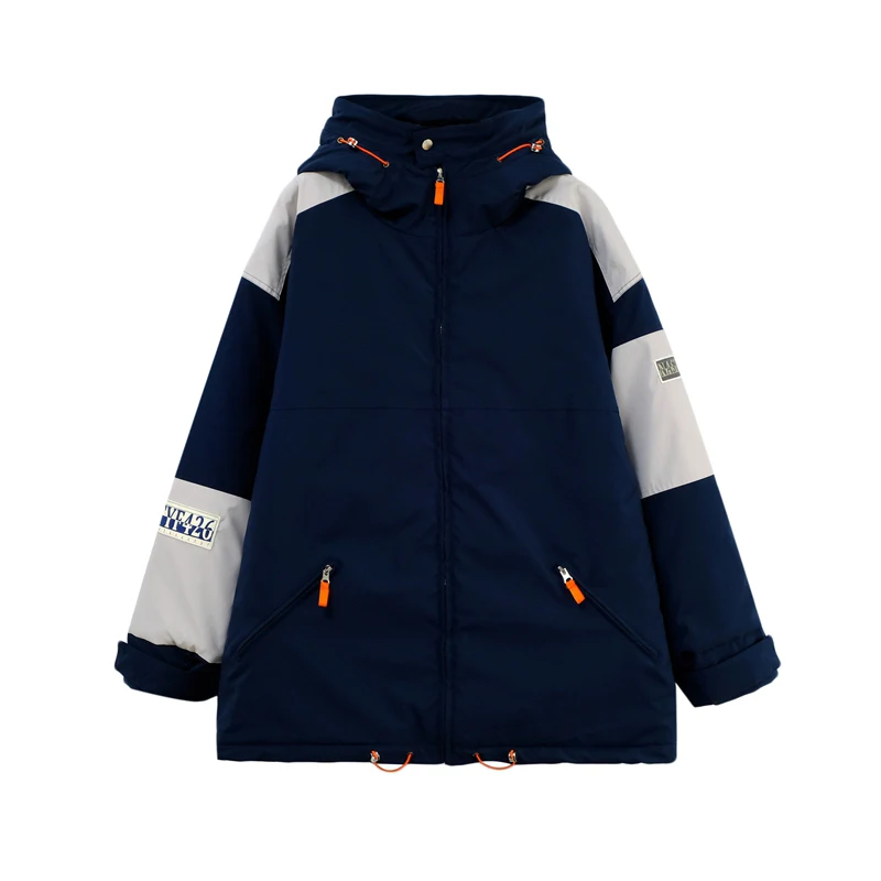 Куртка мужская зимняя с принтом в виде норвежского флага | Мужская одежда