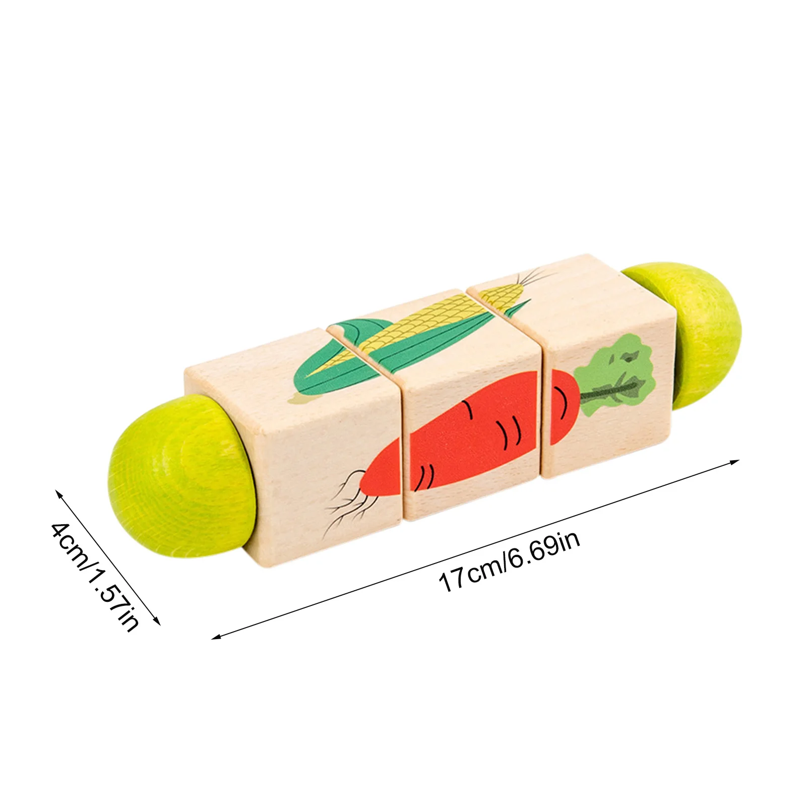 

Montessori Wooden Building Blocks Educational Learning Animal 3d Puzzle Board Game Toys For Children Bricks Puzzle DIY Toys