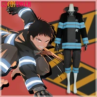 fire force shinra kusakabe cosplay costume mens anime cosplay enen no shouboutai fire brigade asa boi uniform cosplayonsen