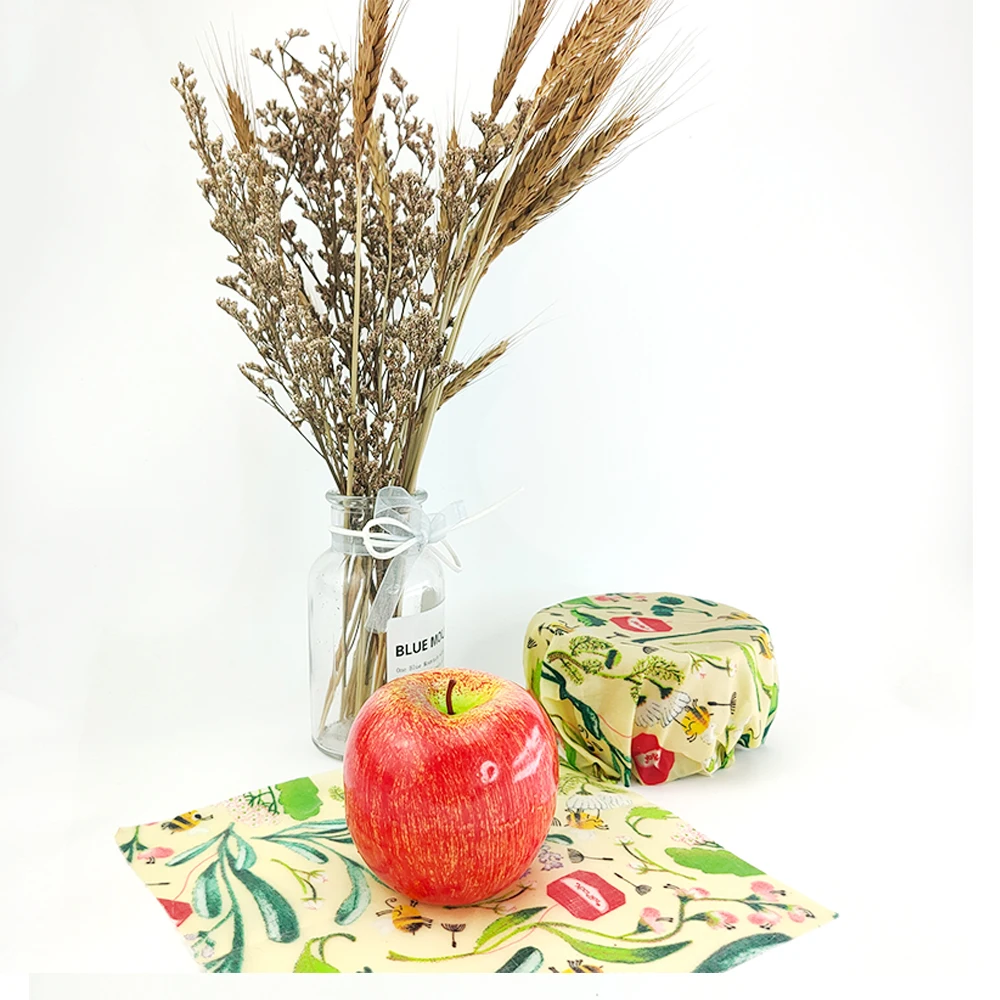 Многоразовая ткань для пчелиного воска 1 шт. мешок сохранения свежести продуктов