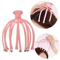 1pcs head massager neck massage octopus scalp pressure relaxation spa health care tool whole body head massage beauty tool