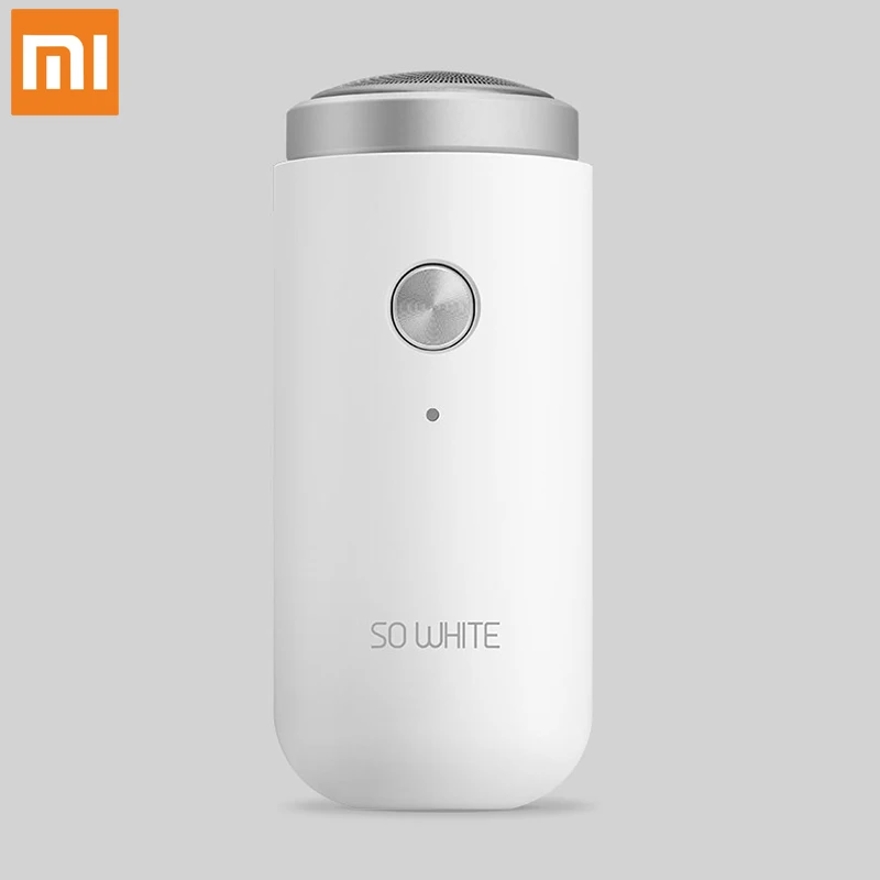 XIAOMI MIJIA SO WHITE ED1 электробритва портативная Мужская бритва головка сухая влажная бритва моющийся триммер для бороды удобный для мужчин - Цвет: Shaver