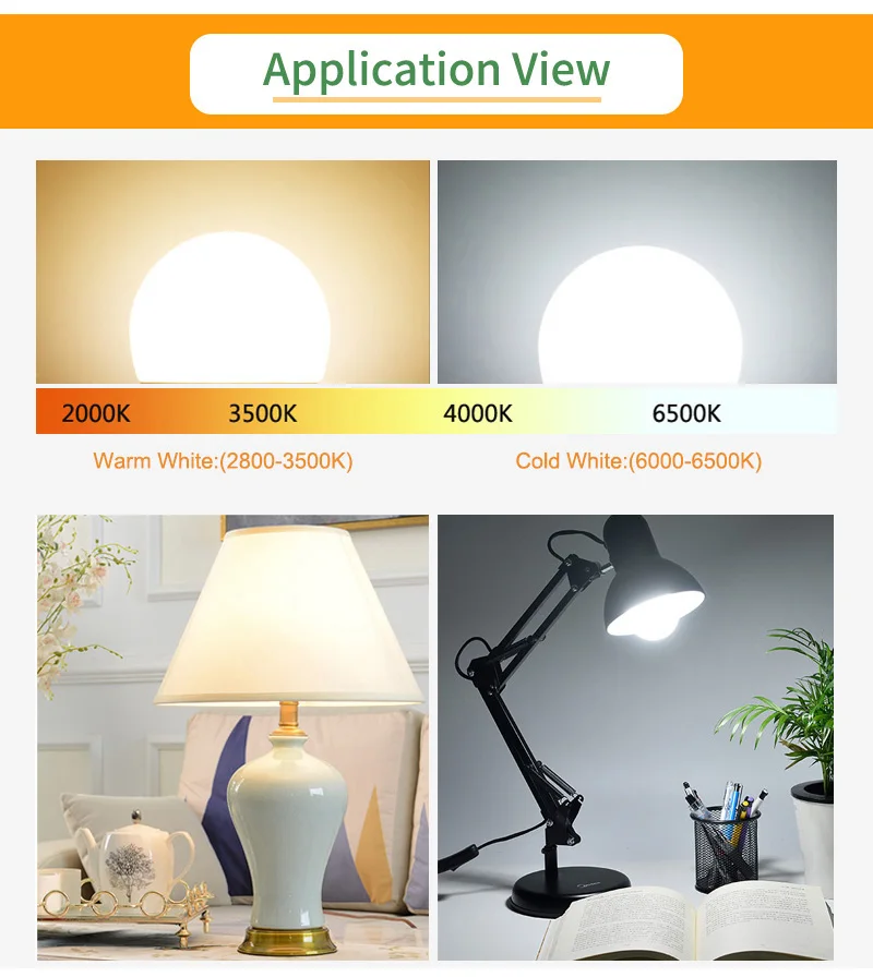 =(K)= 10pcs Dimmable Composite Aluminum LED Bulb Lamp E14 220V LED Light E27 3W 5W 6W 9W 12W 15W 20W Lampada Ampoule LED