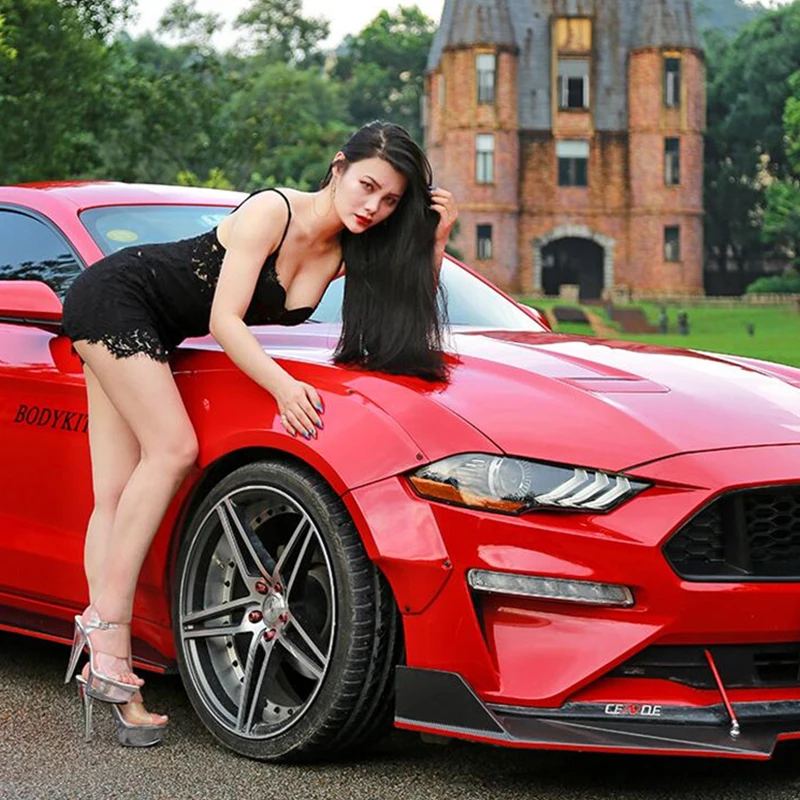 Для аксессуаров колпак колеса Mustang 2018 2019 2020 Ford комплект кузова автомобиля