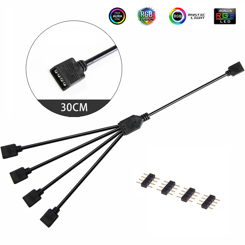 Материнская плата AURA RGB Интерфейс 12V / 5V прибор приемно D синхронизации