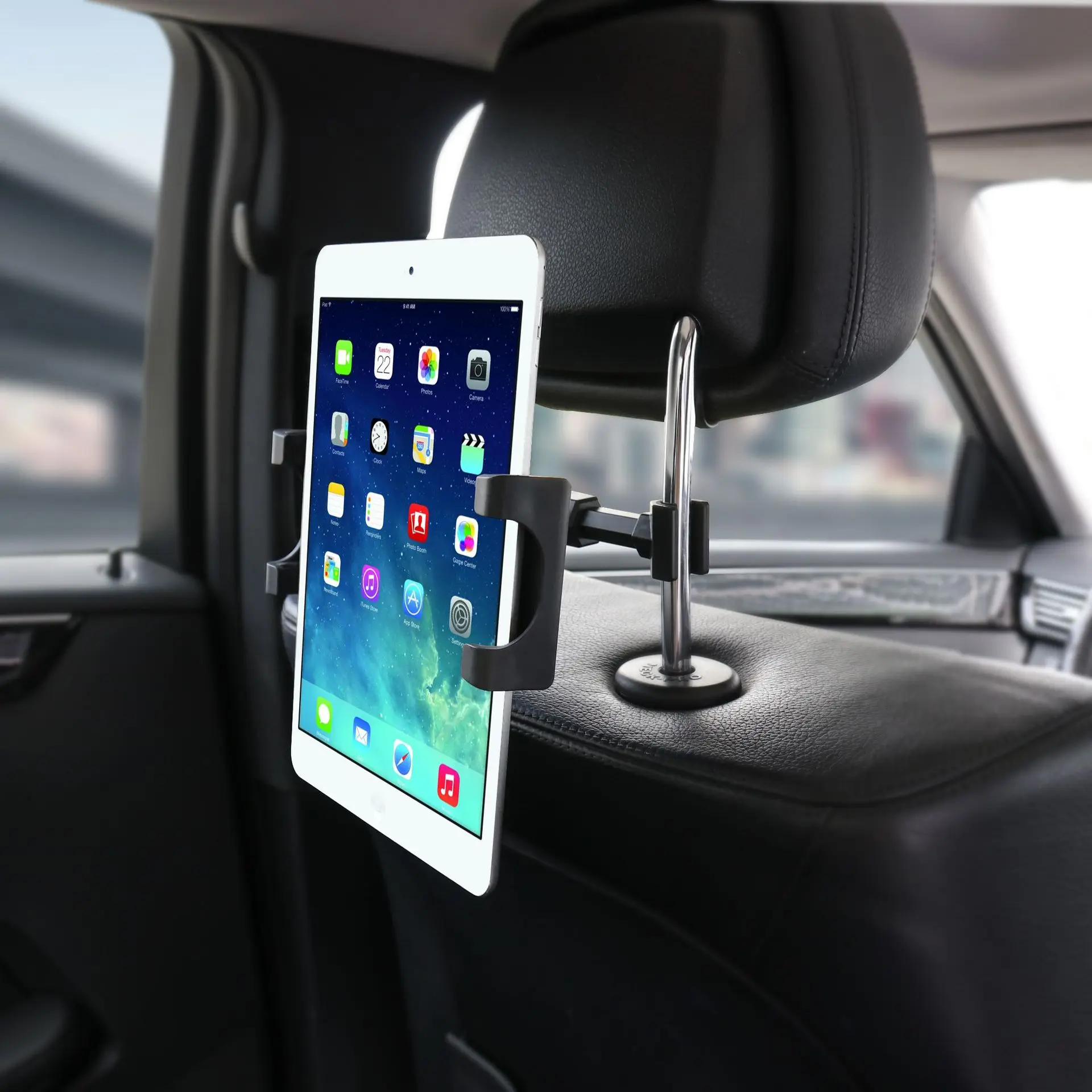 1pc car back seat phone holder 360 degree rotate stand auto headrest bracket support for tablet pc ipad mini pro car accessories free global shipping
