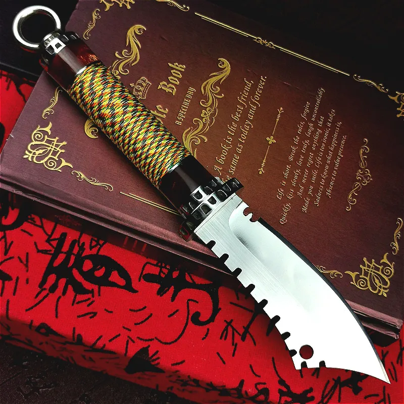 PEGASI уличный кованый нож для самообороны из высокоуглеродистой стали короткий