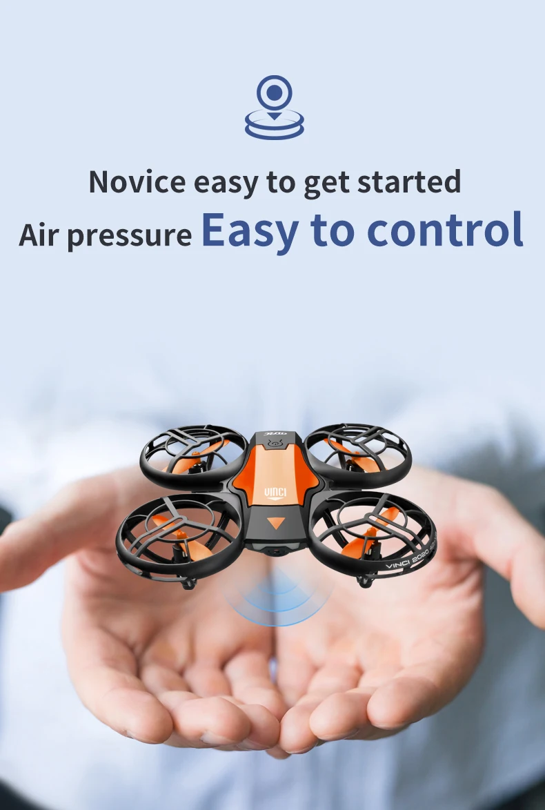 

Profesional V8 Mini Helicopter Drone 4K 1080P HD Camera WiFi Fpv Air Pressure Height Maintain Foldable Quadcopter RC Dron Toy