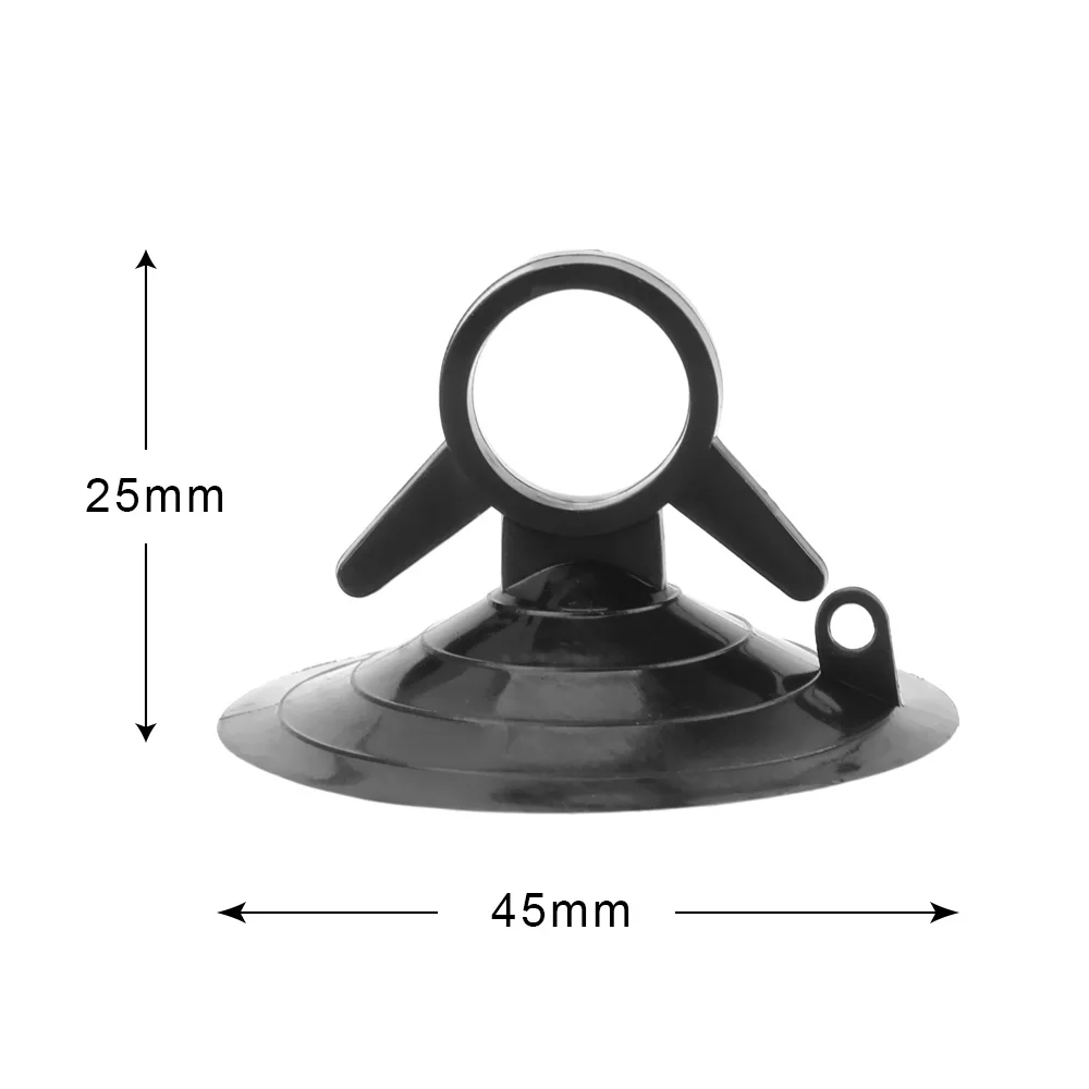 10 PCS 45mm Diameter Strong Sucker Pull Ring Dovetail Automotive Interior Car Sunshade Suction Cup PVC Material images - 6