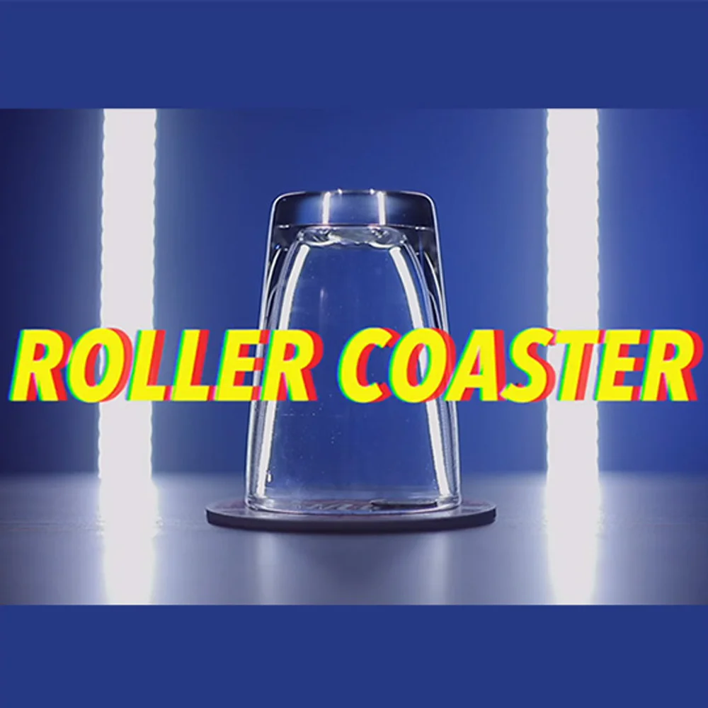 

ROLLER COASTER CUP by Hanson Chien (With Online Instructions) Magic Trick Close Up Street Magia Mentalism Illusion Gimmick Prop