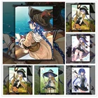 Mushoku Tensei Roxy Migurdia Sylphiette Eris Boreas серая крыса Аниме Манга HD Печать настенный постер свиток