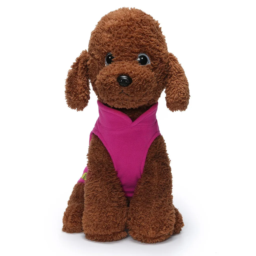 Новая Толстовка для домашних животных осень зима Удобная однотонная одежда