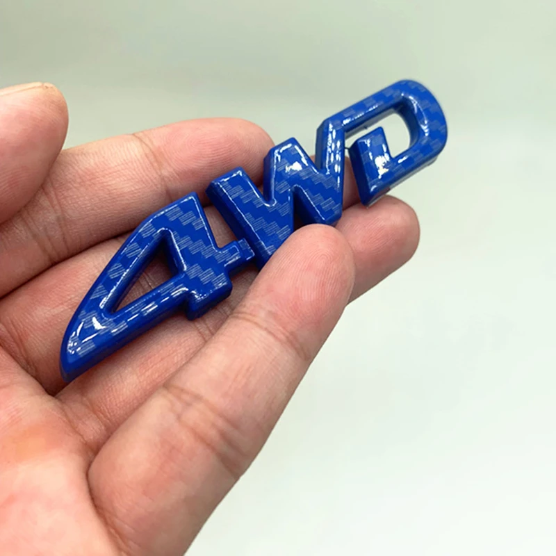 3D 4WD эмблема значок наклейка автомобиля Наклейка для Toyota RAV4 Land Cruiser Prado Hilux Highlander Camry Corolla Yaris Avensis C-HR