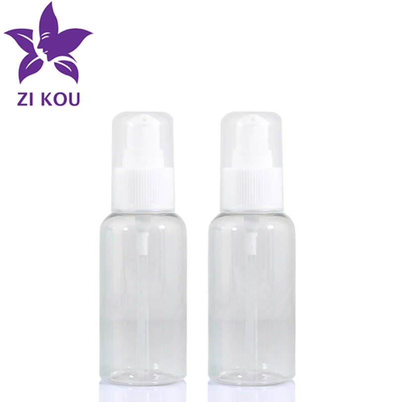 1pcs/lot 80ml Plastic Small Dosage Cosmetic Dispenser Essential Oil Liquid Sprayer Lotion Bottling Foam Refillable Pump Bottle | Красота и