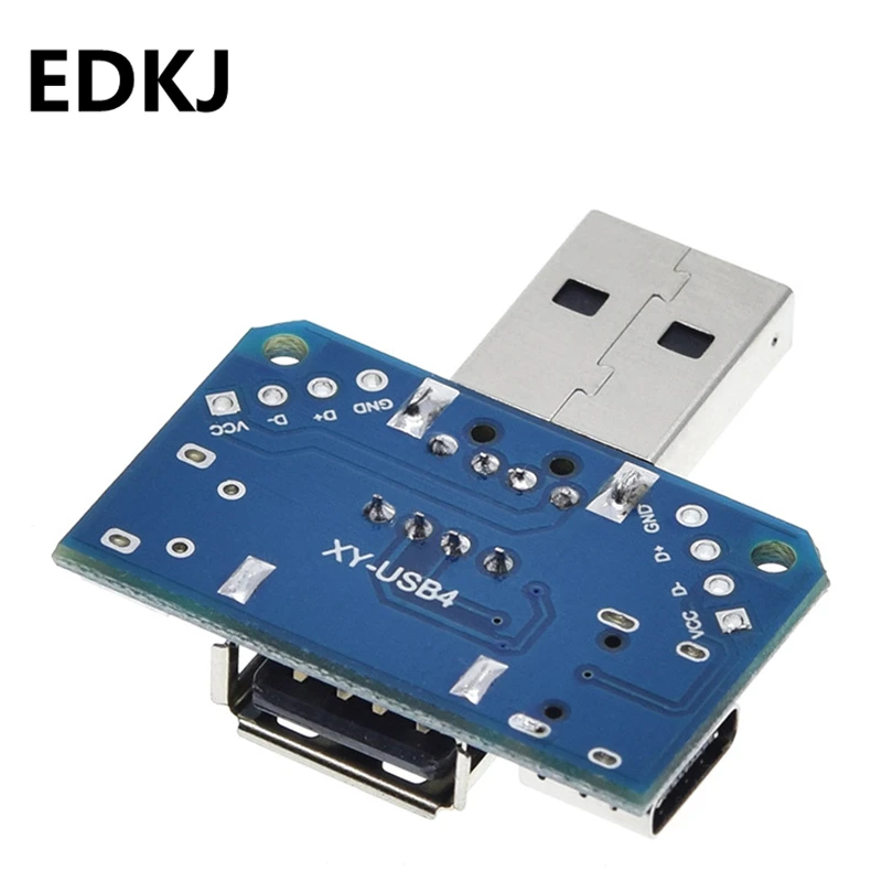 1 шт. Micro-C Type 4P DC 5 В 4 в USB4 2 54 мм USB адаптер головка папа | Обустройство дома