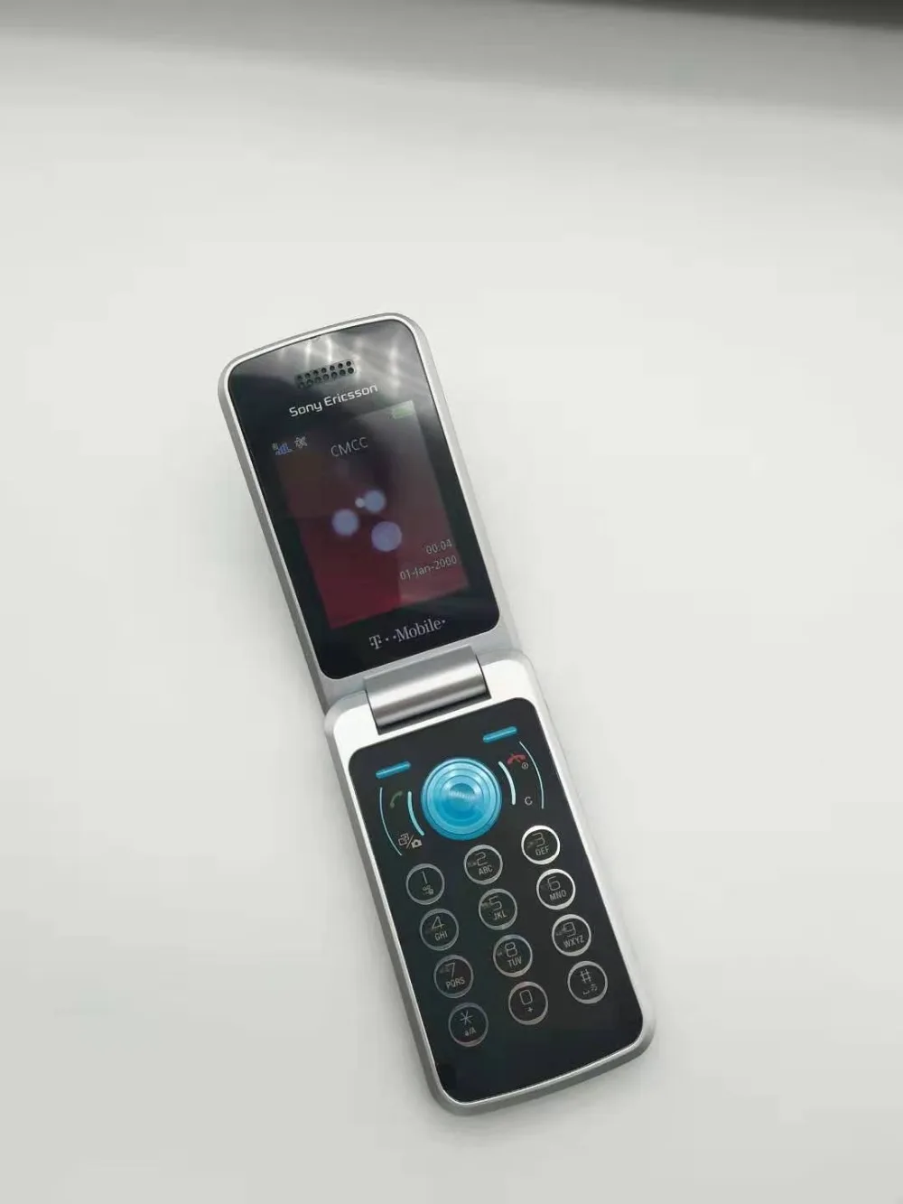 Разблокированный мобильный телефон sony Ericsson T707 3g смартфон Bluetooth флип сотовый телефон