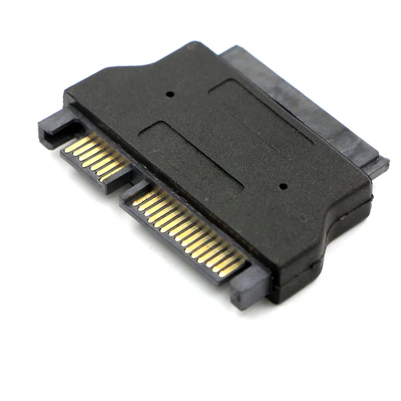 SA 006 HDD SSD 1 8 &quotMicro SATA 16pin (7 + 9pin) female to 2 5&quot 22pin (15 7pin) male адаптер|sata 22pin|micro satassd ssd |