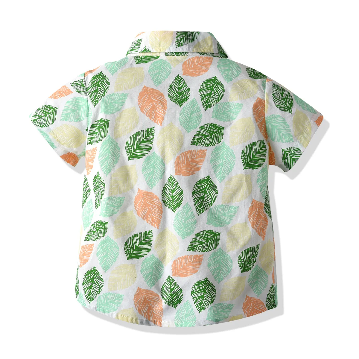 Одежда для мальчиков Комплект из 2 предметов Модные летние яркие рубашки с