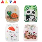 U Pick ALVABABY 2021 самый популярный цифровой детский тканевый подгузник с вставкой из микрофибры