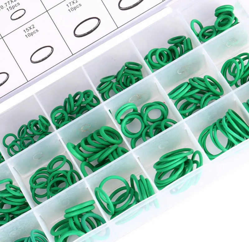 270 шт. 18 размеров универсальные автомобильные уплотнительные кольца HNBR для