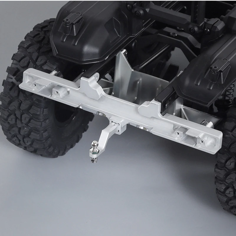 

for 1:10 RC Crawler Traxxas TRX6 TRX-6 G63 Metal Rear Bumper with Trailer Hook and Mini Tail Light Mount Holes