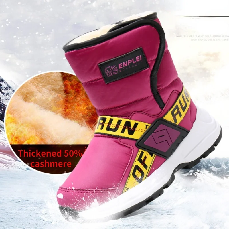 Toddler Boots New Winter Kids Boots for Girls Comfortable Keep Warm Snow Boots Girls Children Boots Girls Shoes Chaussure Enfant enlarge