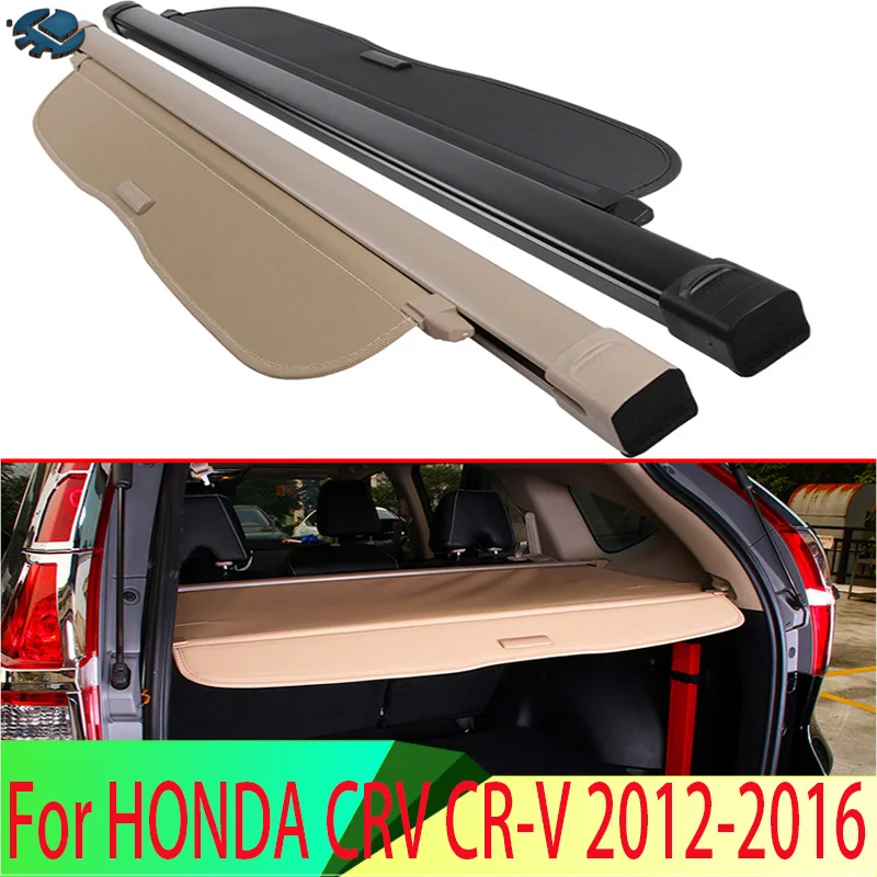 

For HONDA CRV CR-V 2012-2016 Aluminum+Canvas Rear Cargo Cover privacy Trunk Screen Security Shield shade Accessories
