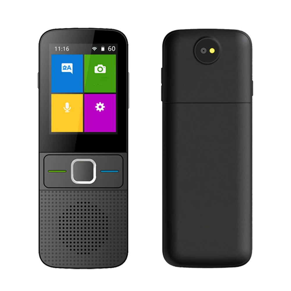 Портативный Умный голосовой переводчик 137 языков мгновенная камера фото