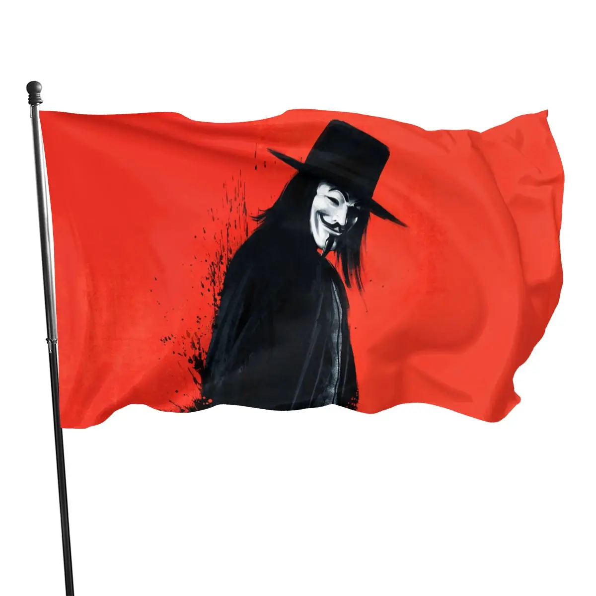 

90x150cm V for Vendetta Flag indoor and outdoor decoration banner