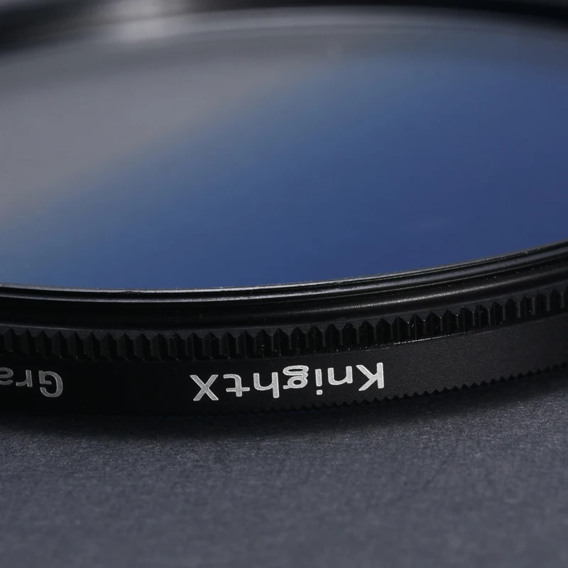 Фильтр для объектива камеры KnightX Grad серый синий красный canon sony nikon аксессуары цвет