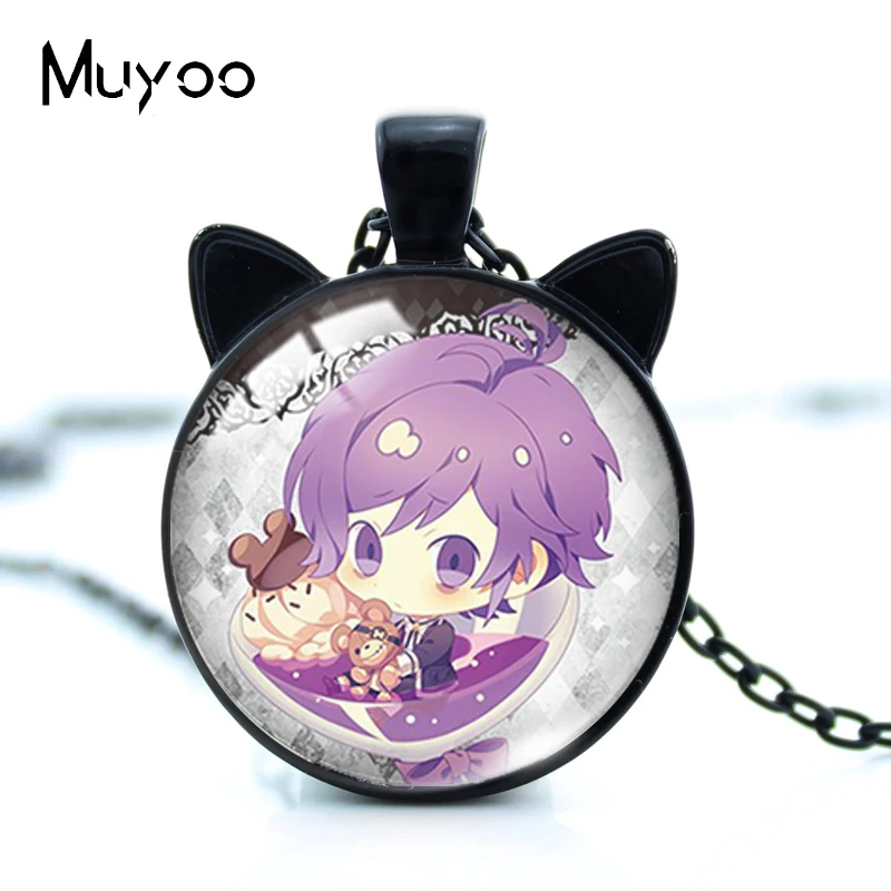 Новинка 2021 ожерелья с подвеской в виде кота для влюбленных из аниме: Kanato Shu Laito Subaru