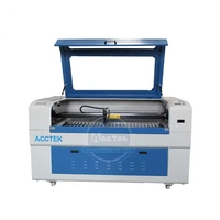 80w co2 laser cutting engraving machine with glass sandblastfabric