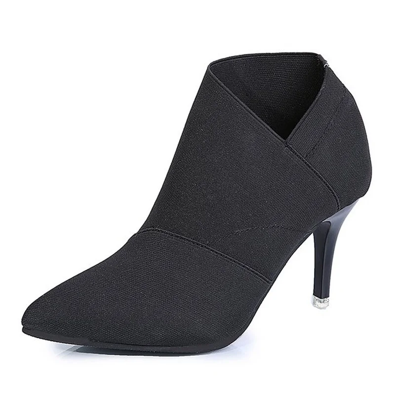 

Ankle Boots For Women Autumn Boots High Heels Women Winter Boots Booties Fashion Women Boots Female Winter Shoes Botas Mujer