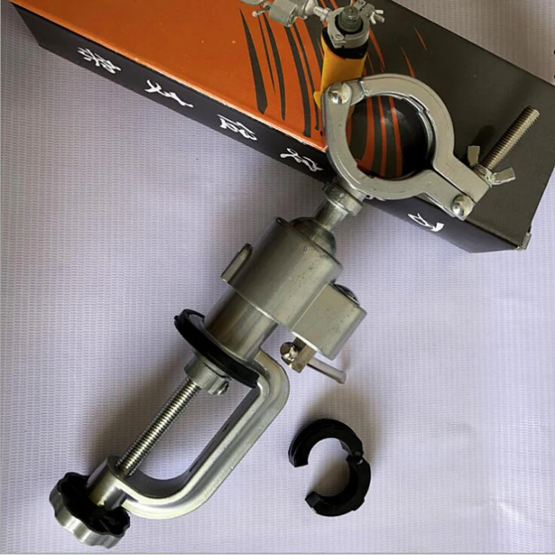 Крепеж для струбцин на верстаке, держатель для электрического дрели, универсальная стойка для дрели, заточной станок для шлифовального круга, полированный крепеж с зажимом.