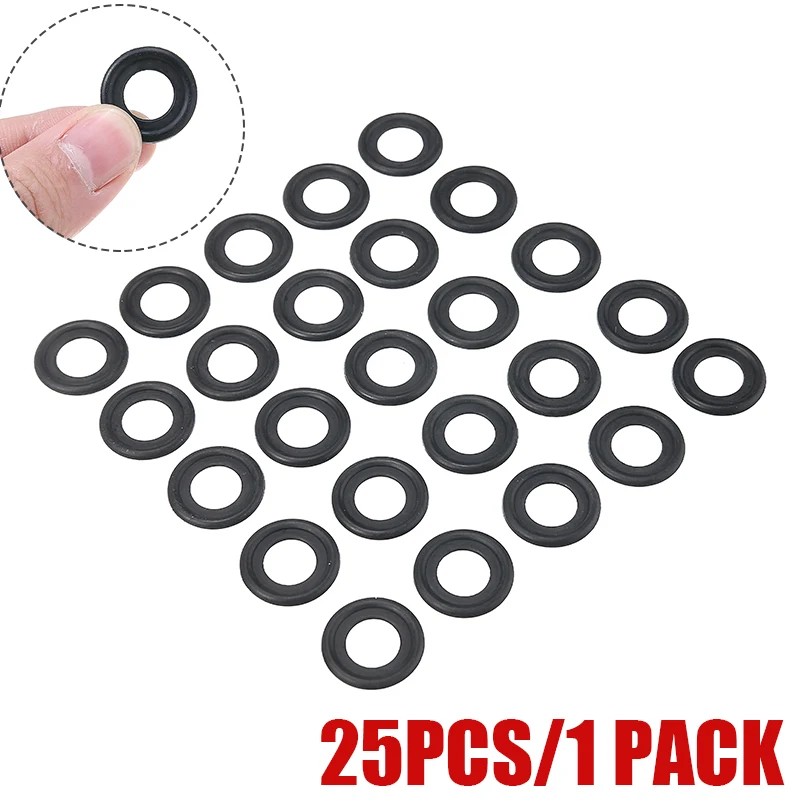 Для Opel 25 шт M12 резиновый двигатель сливная пробка прокладка шайба аксессуары