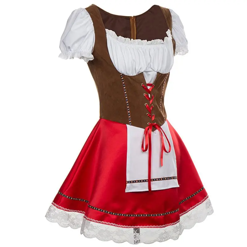 Oktoberfest женское сексуальное кружевное платье на Хэллоуин для ролевых игр сцены