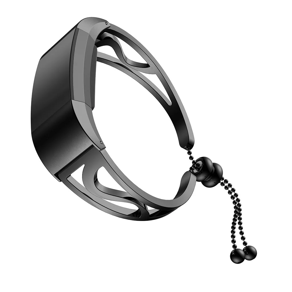 Роскошный модный сменный Браслет для девушек ремешок наручных часов Fitbit Charge 2