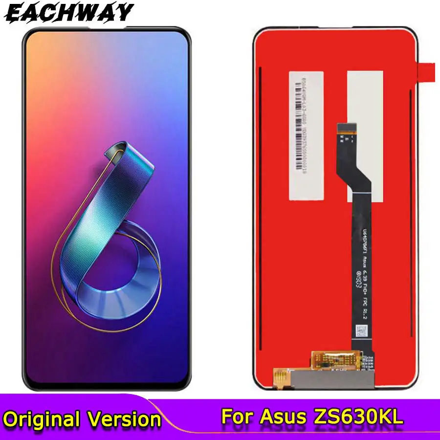 6 4 &quotОригинальный дисплей для ASUS Zenfone 2019 ZS630KL LCD сенсорный экран дигитайзер Zenfone6 6Z