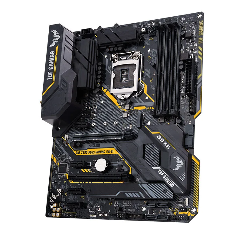 Intel 8 Core i7 9700 9700K 9700F 4 9 Ghz ASUS TUF Z390 PLUS игровая DDR4 материнская плата Cpu набор поддержка