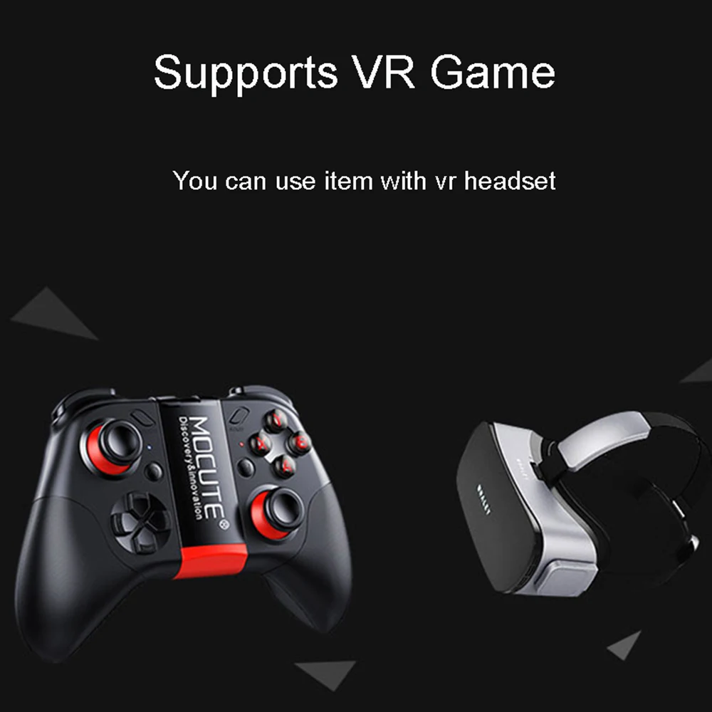 054 беспроводной VR контроллер Bluetooth геймпад мобильный Джойстик Android джойстик