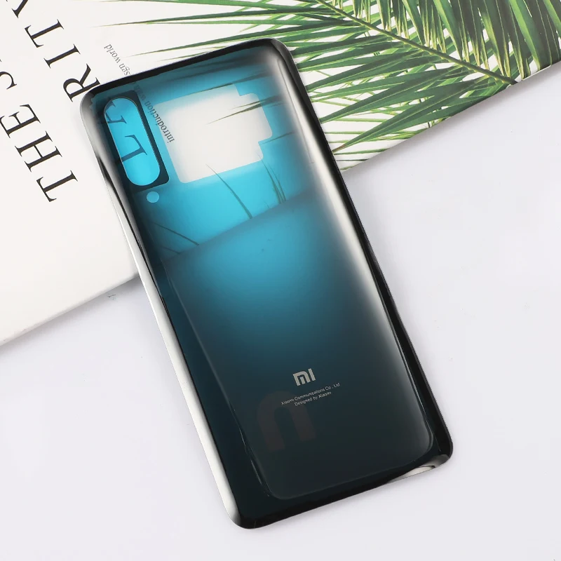 Mi 9 Xiao mi 9 стеклянный чехол на заднюю крышку для Xiaomi mi 9 задняя дверь Ремонт Замена батареи чехол+ наклейка клей