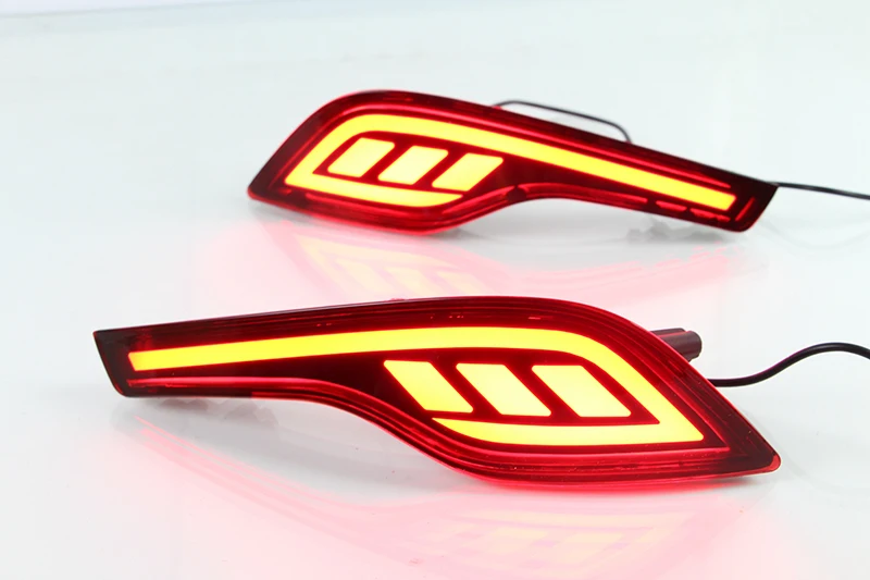 2PCS LED For Honda CRV 2017 2018 2019 Multi-function 12V Reflector Lamp Rear Fog Bumper Light Brake Foglight |