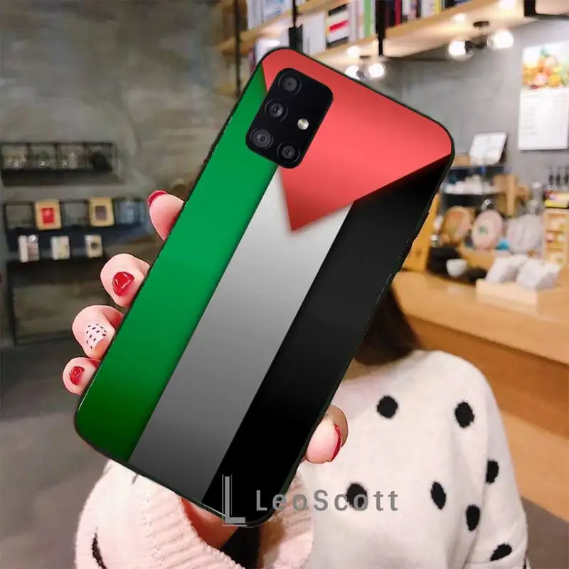 

Palestine Flag Phone Case For Samsung A50 A51 A71 A20E A20S S10 S20 S21 S30 Plus ultra 5G M11