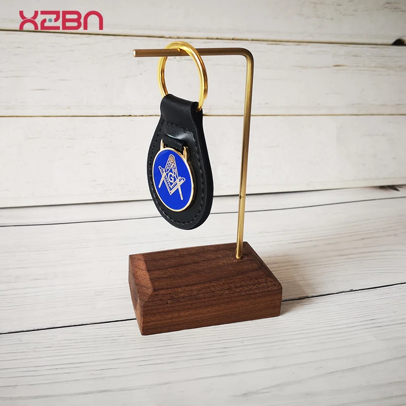 Брелок для ключей от Masonic брелок автомобиля Мужская подвеска кожаное модное