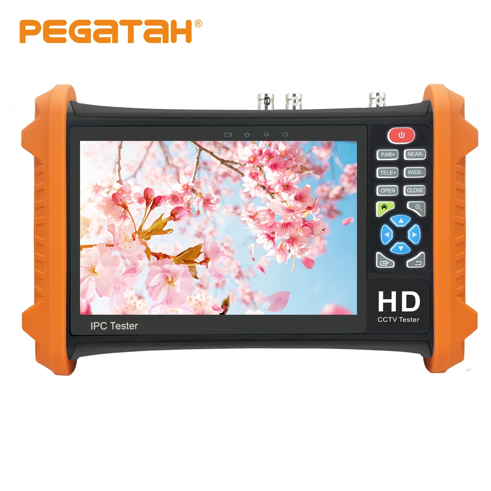 

7inch 5MP AHD 8MP TVI&CVI 2MP SDI CCTV Tester Analog Camera Tester Support HDMI /Audio input/output with Call OSD menu UTP