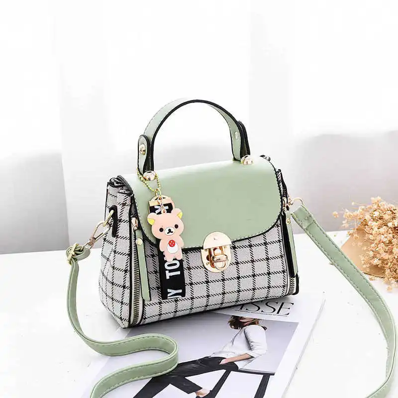 

Women's Shoulder Casual Bag New PU Candy Color Female Crossbody Soft Material Fashion Travel Quality Messenger Luxury Bags