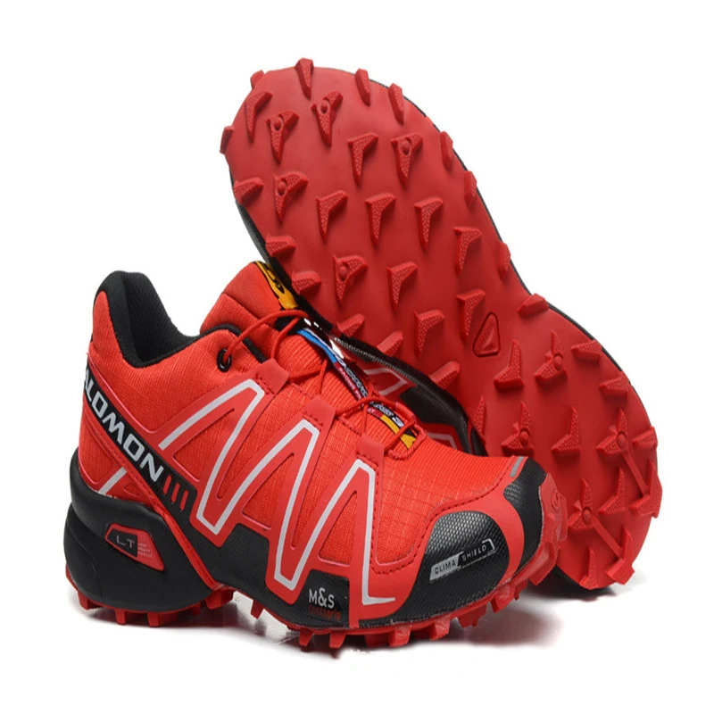 

2021 Hot sale Men luminous shoes Solomon series explosion-proof sneakers shoes chaos outdoor shoes non-slip sports shoes 40-46