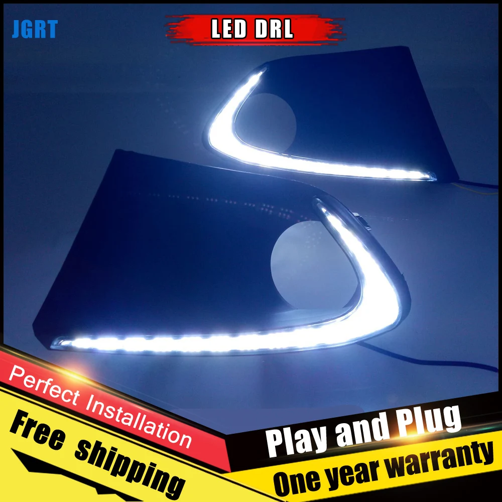 Комплект из 2 предметов белый СВЕТОДИОДНЫЙ дневной светильник для Suzuki Vitara 2018-2019 с