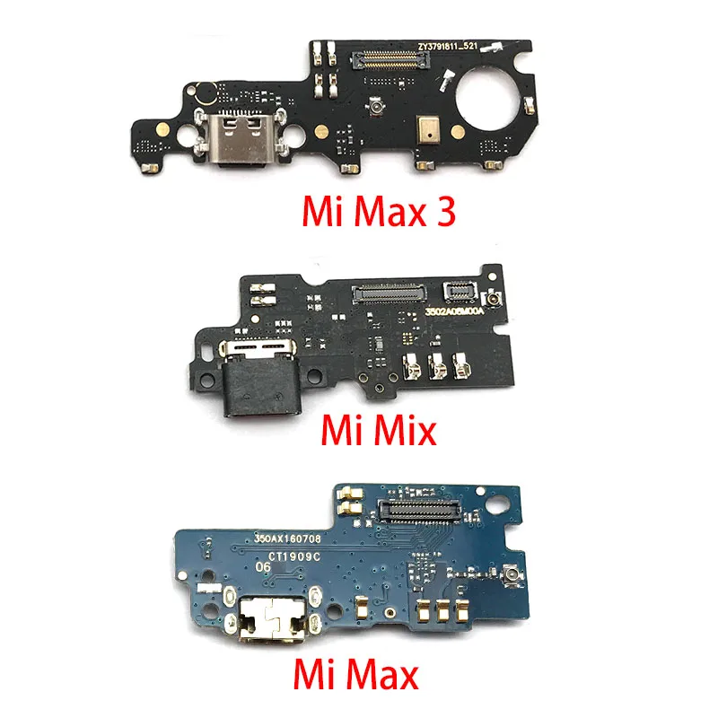 Оригинальный USB разъем для зарядки штекер порта док станции гибкий кабель Xiaomi Mi Max