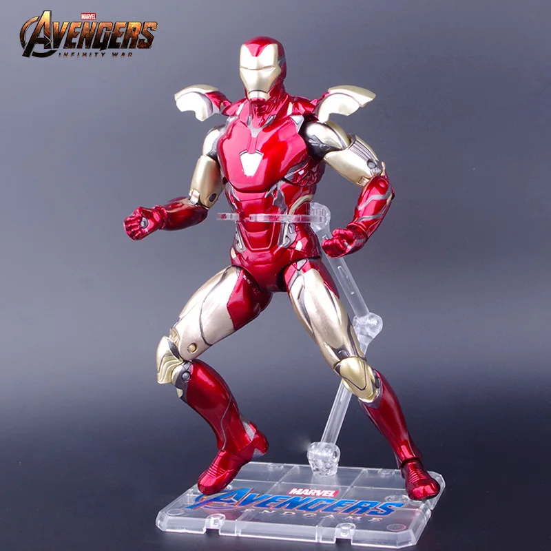 18 см Marvel Legends Hero Kids Toys Ironman фигурки куклы модель Мстители шарниры можно вращать